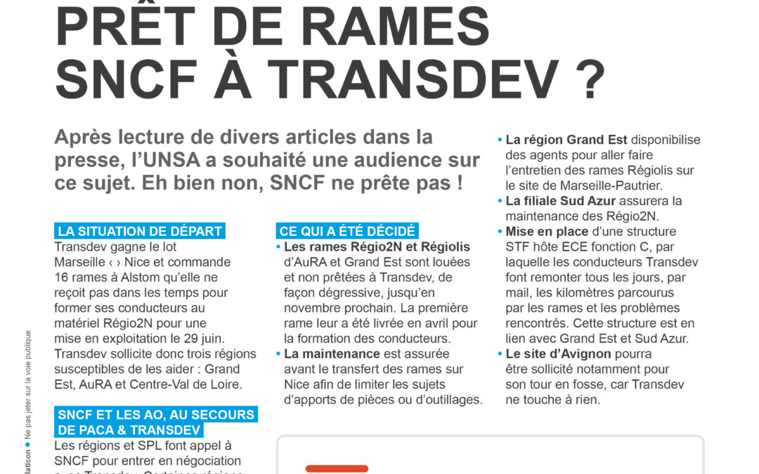 SNCF Matériel