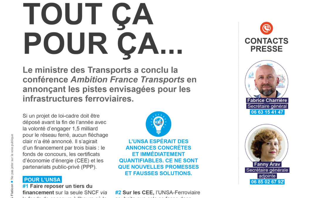 COMMUNIQUÉ DE PRESSE