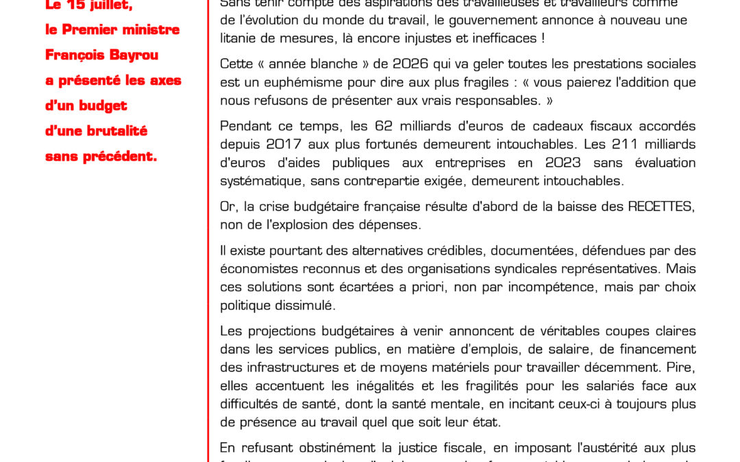 Budget Bayrou