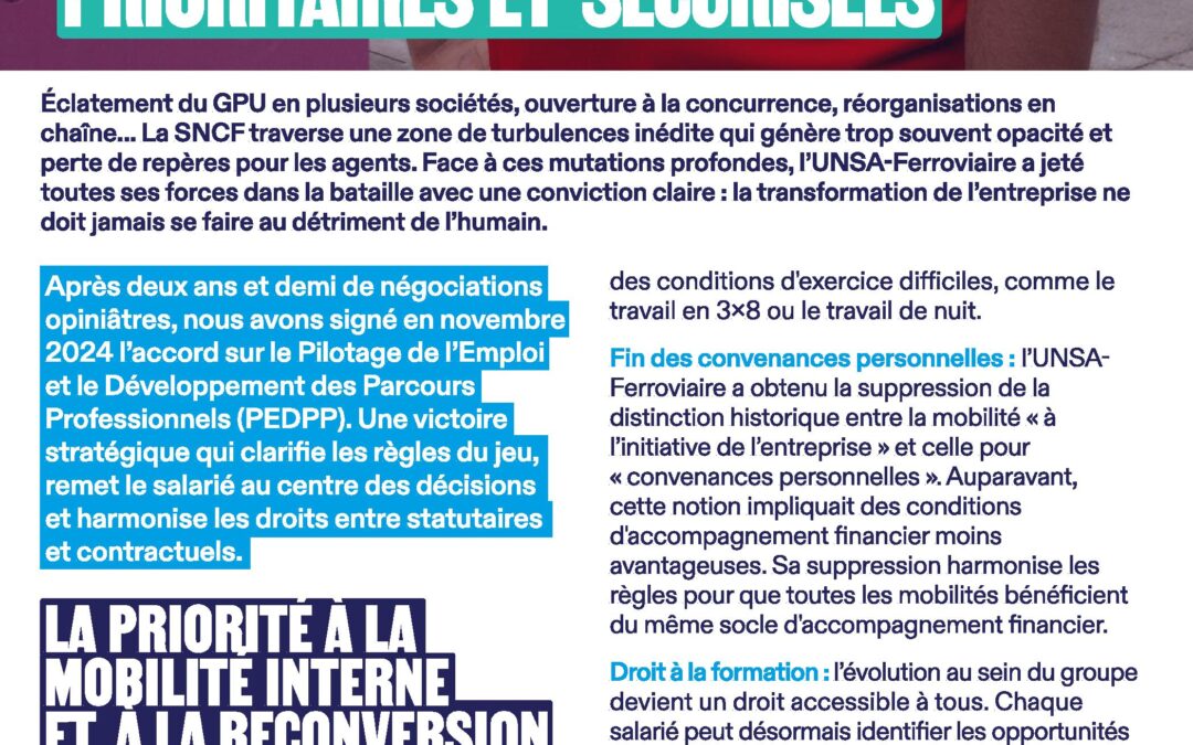Emploi & parcours pro. SNCF