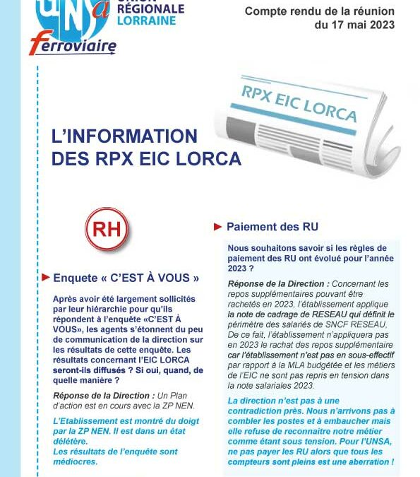 RPX EIC LORCA