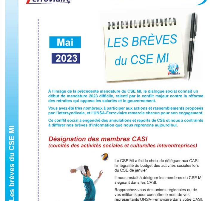 CSE Voyageurs – MI