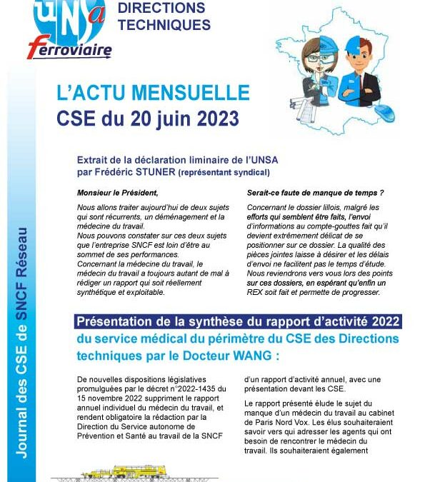 CSE Réseau – DT