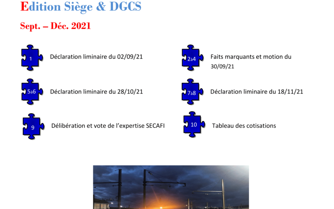 CSE Réseau – Siège & DGCS