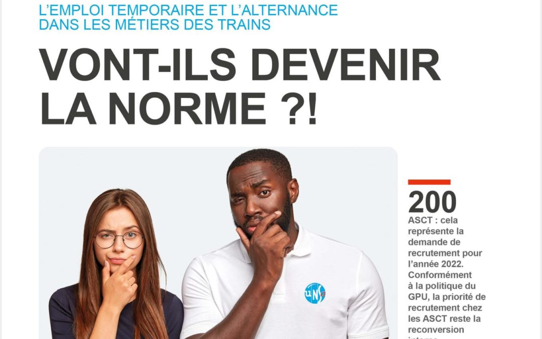 Agents du service commercial des trains (ASCT)