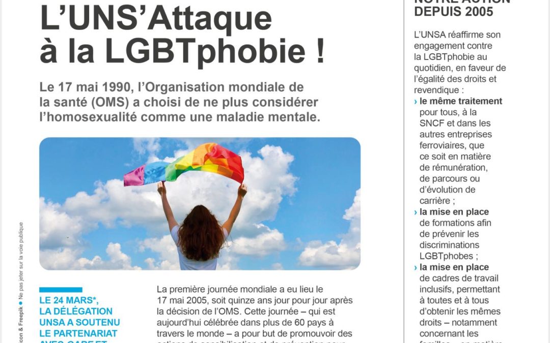 Journée mondiale LGBT+