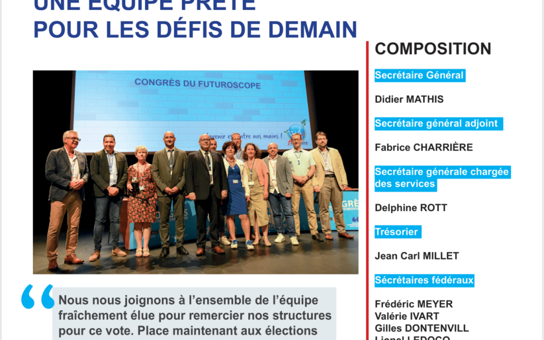 Bilan de notre congrès
