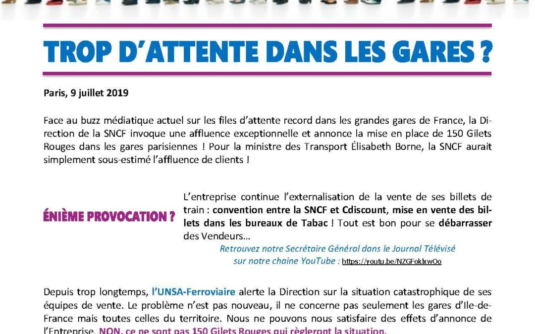 Point de vente SNCF