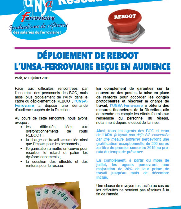 Déploiement de REBOOT