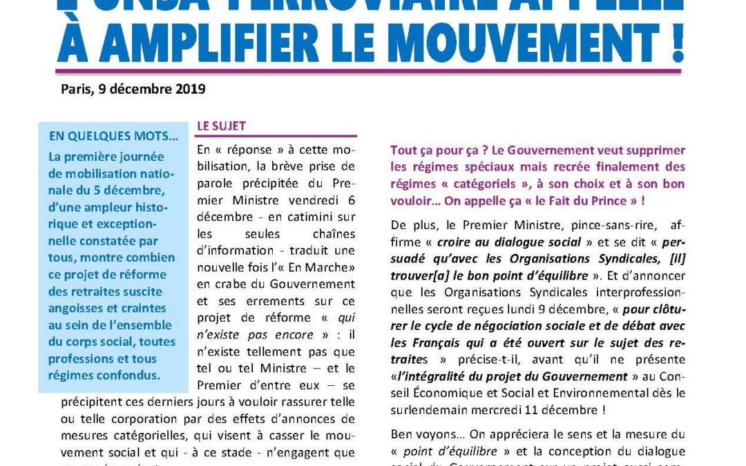 Réforme des retraites