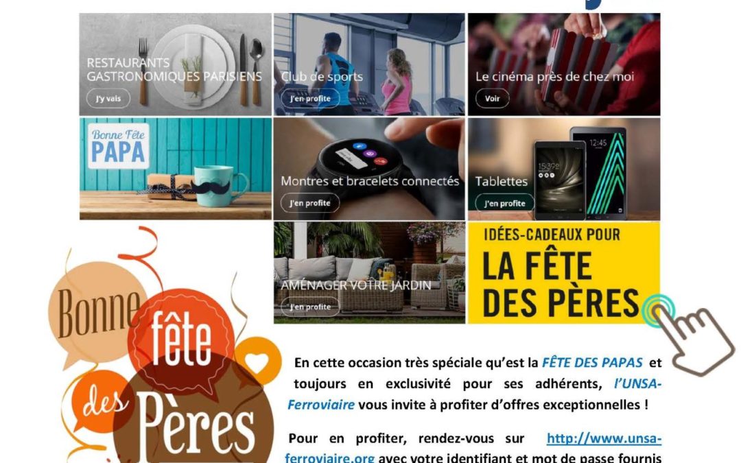 Spécial fête des pères