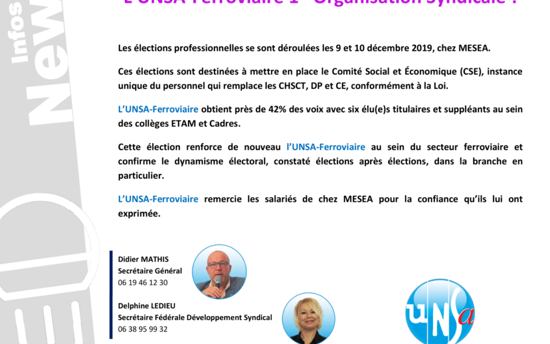 Elections chez MESEA