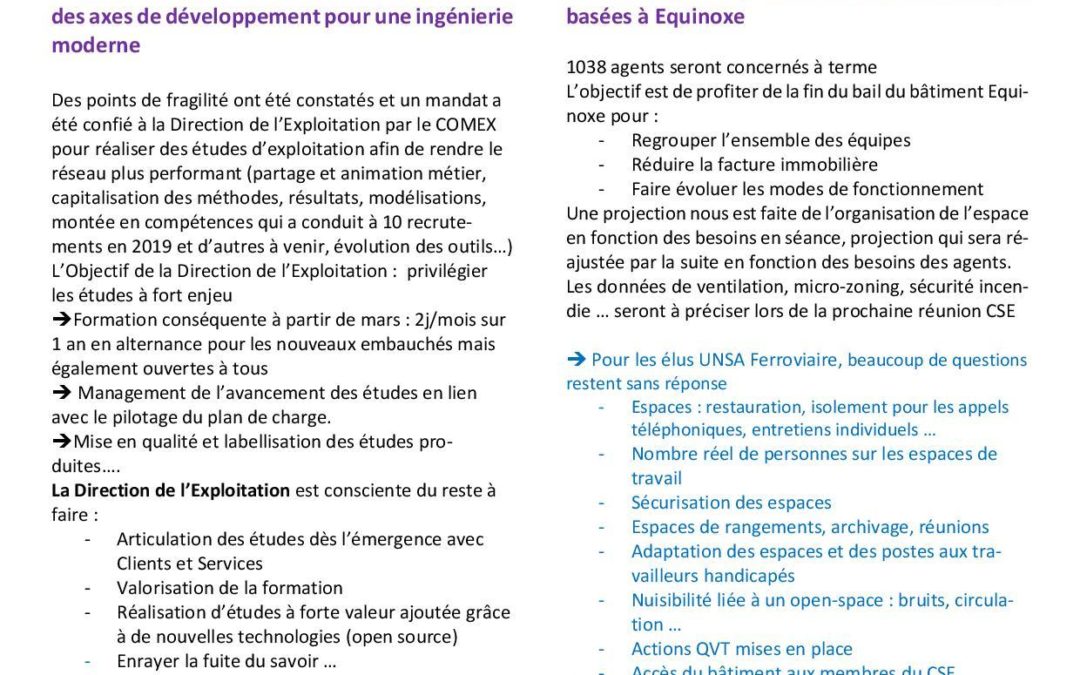 CSE Directions Techniques