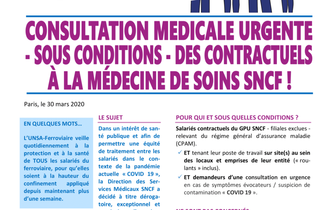 COVID-19 Contractuels