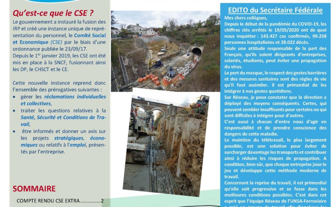 Journal des CSE de SNCF Réseau