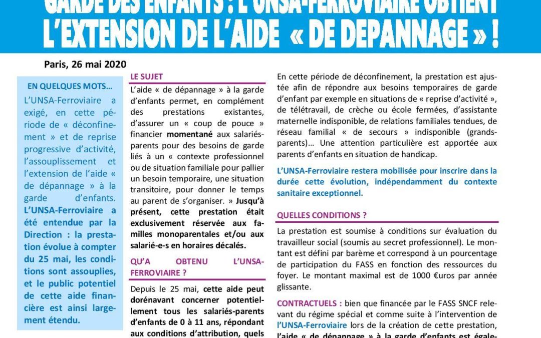 Garde des enfants