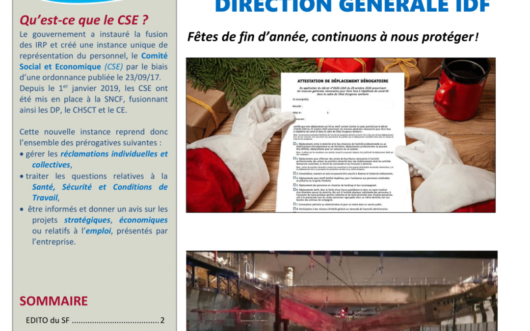 CSE Réseau – DG IDF