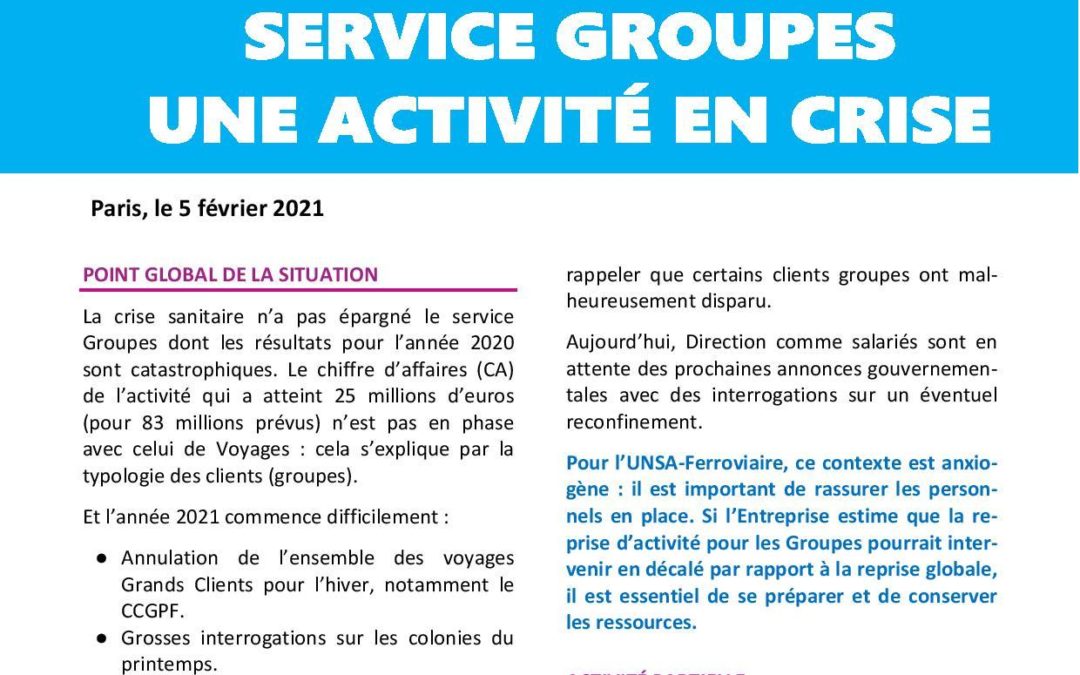 Service Groupes