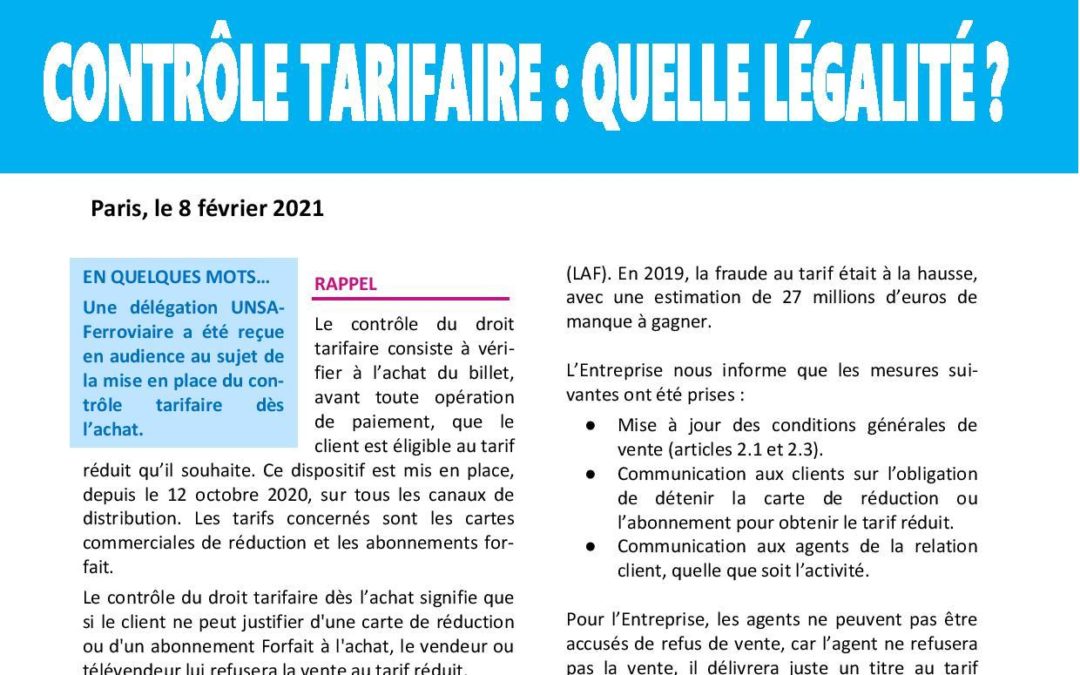 Droit tarifaire