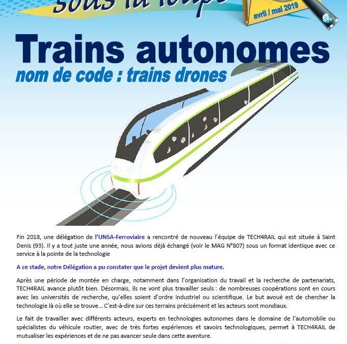 Trains autonomes