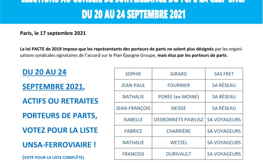 FCPE la clef-SNCF