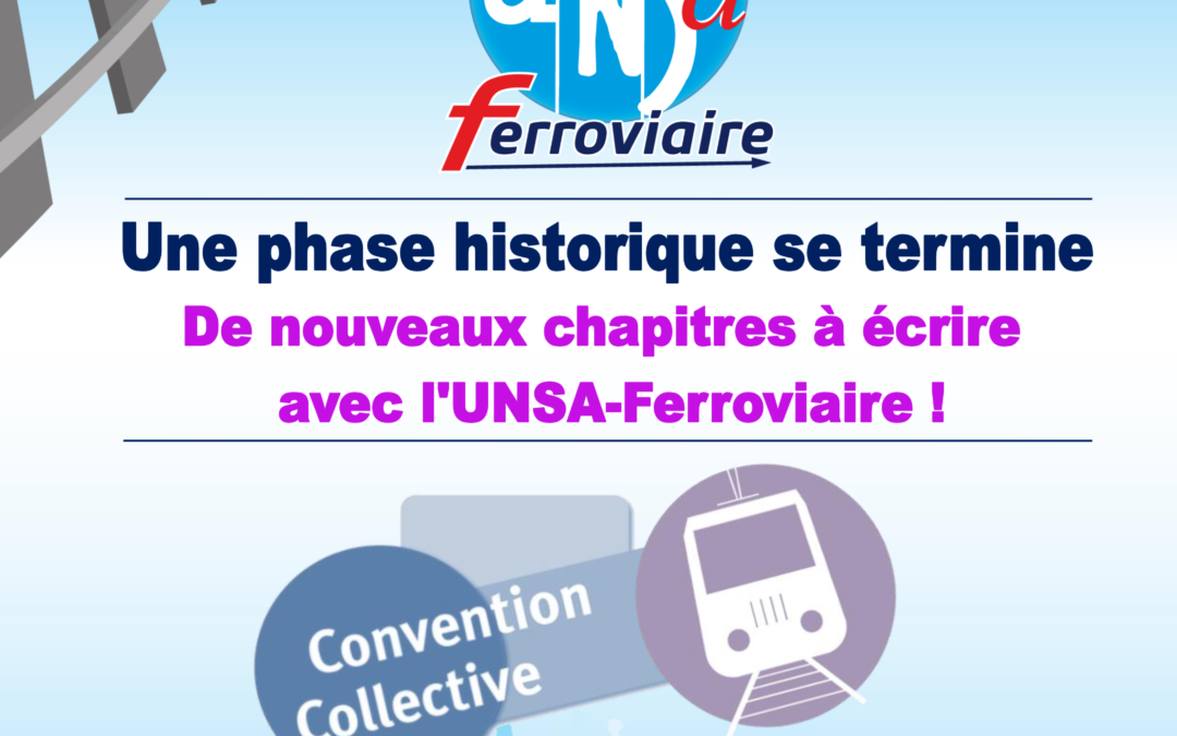 Une phase historique se termine de nouveaux chapitres