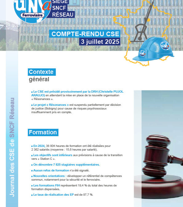 CSE Réseau – SIÈGE SNCF RÉSEAU