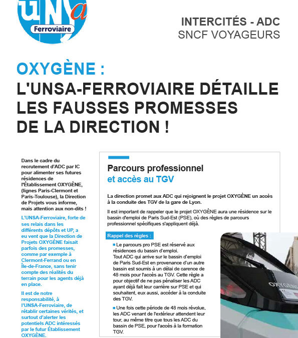 ADC Intercités SNCF Voyageurs