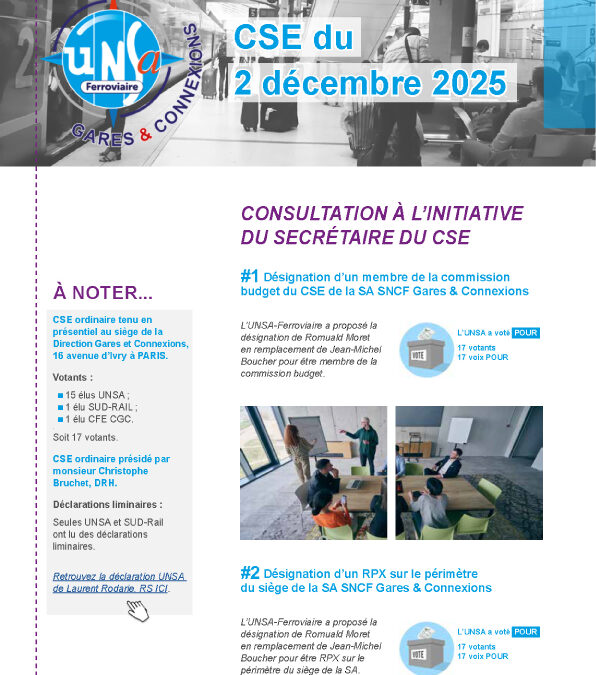 CSE Gares & Connexions