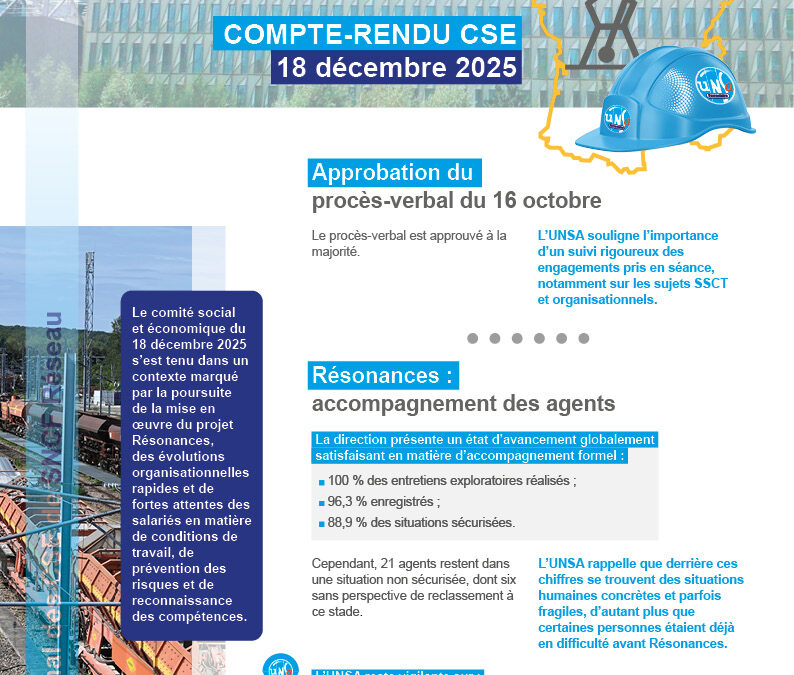 CSE Réseau – SIÈGE SNCF RÉSEAU