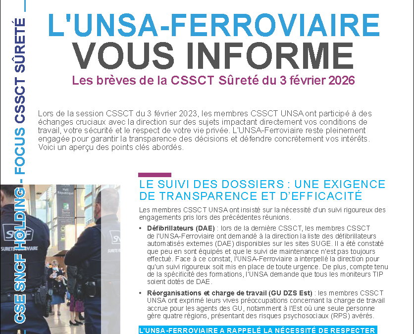 CSSCT SÛRETÉ