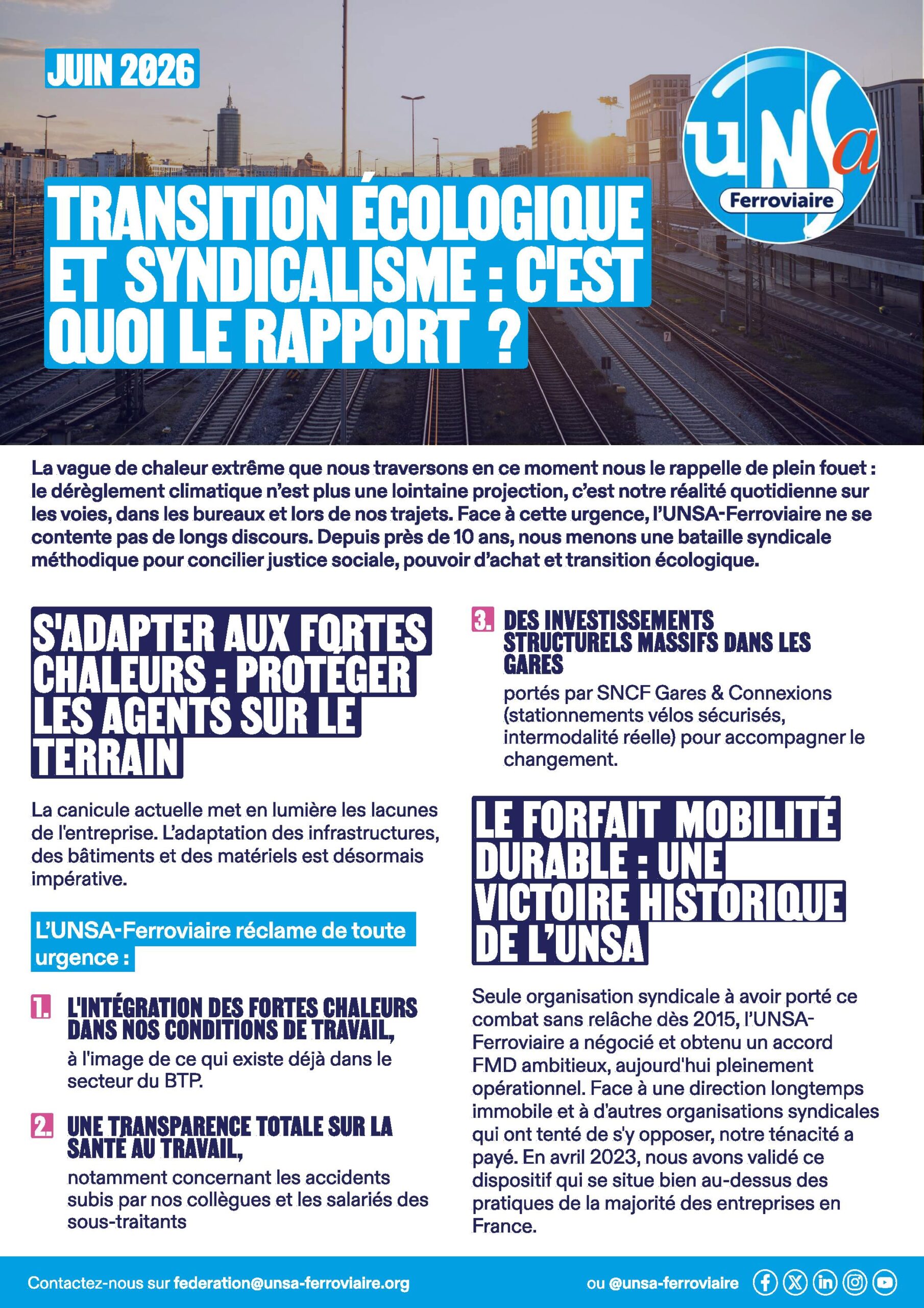 Ecologie et syndicalisme