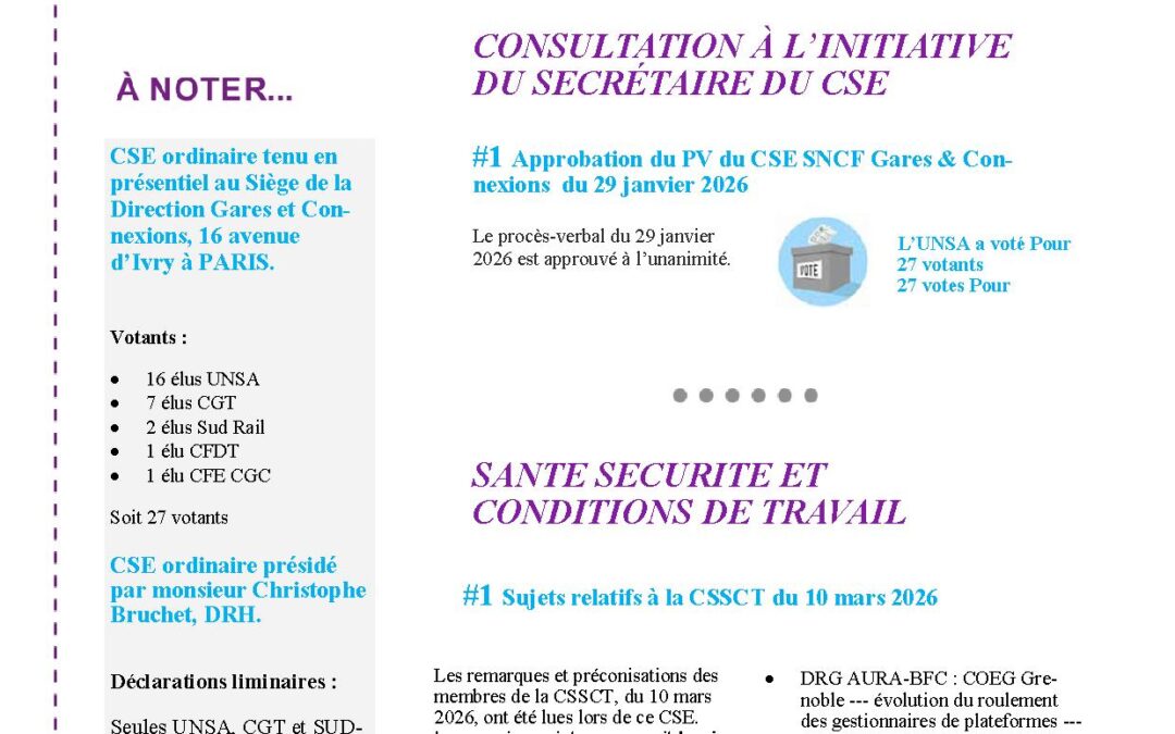 CSE Gares & Connexions