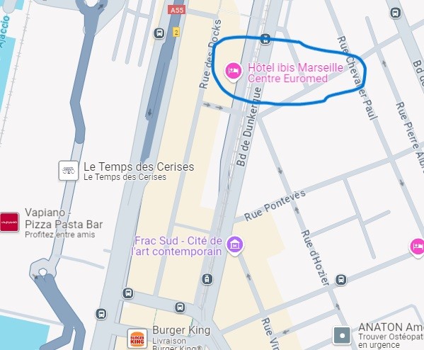 Hotel Euromed IBIS - Plan