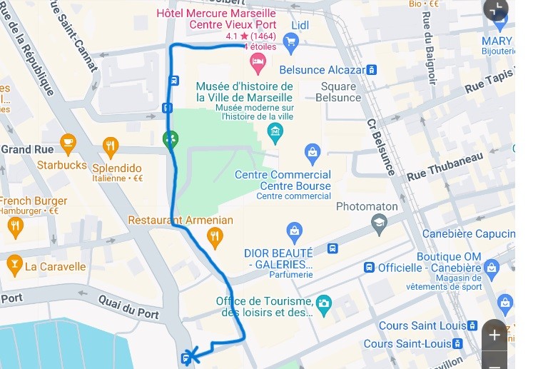 Hotel Mercure - Plan