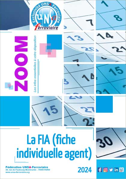 Fiche individuelle agent (FIA)